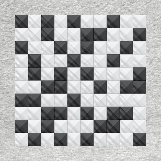 Random Black and White Squares by Blue-Banana